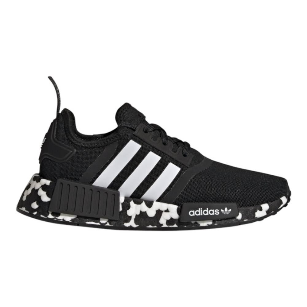 Adidas NMD_R1 Black and White Shoes